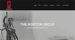 Desktop Screenshot of mortongrp.com